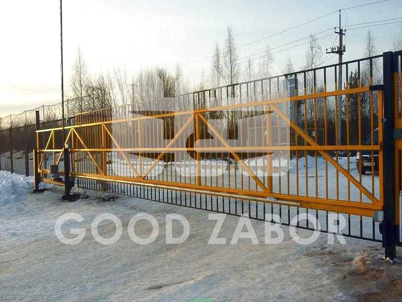 Откатные ворота 6 метров