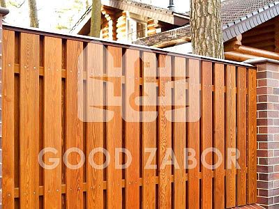 Забор из поликарбоната на деревянном каркасе своими руками