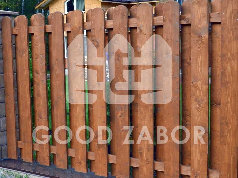 Деревянный забор своими руками - пошаговая инструкция